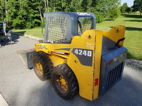 gehl 4240 skid steer for sale|gehl 4240 specs.